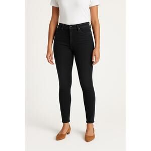 Universal Thread Jeans Womens‎ Sz 4/27R Black Hi Rise Skinny Pocket Casual Sleek